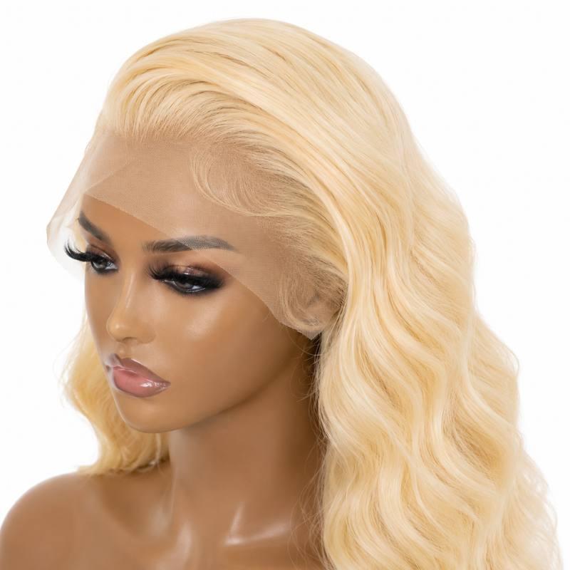 Blonde Body Wave Transparent Full Lace Wig